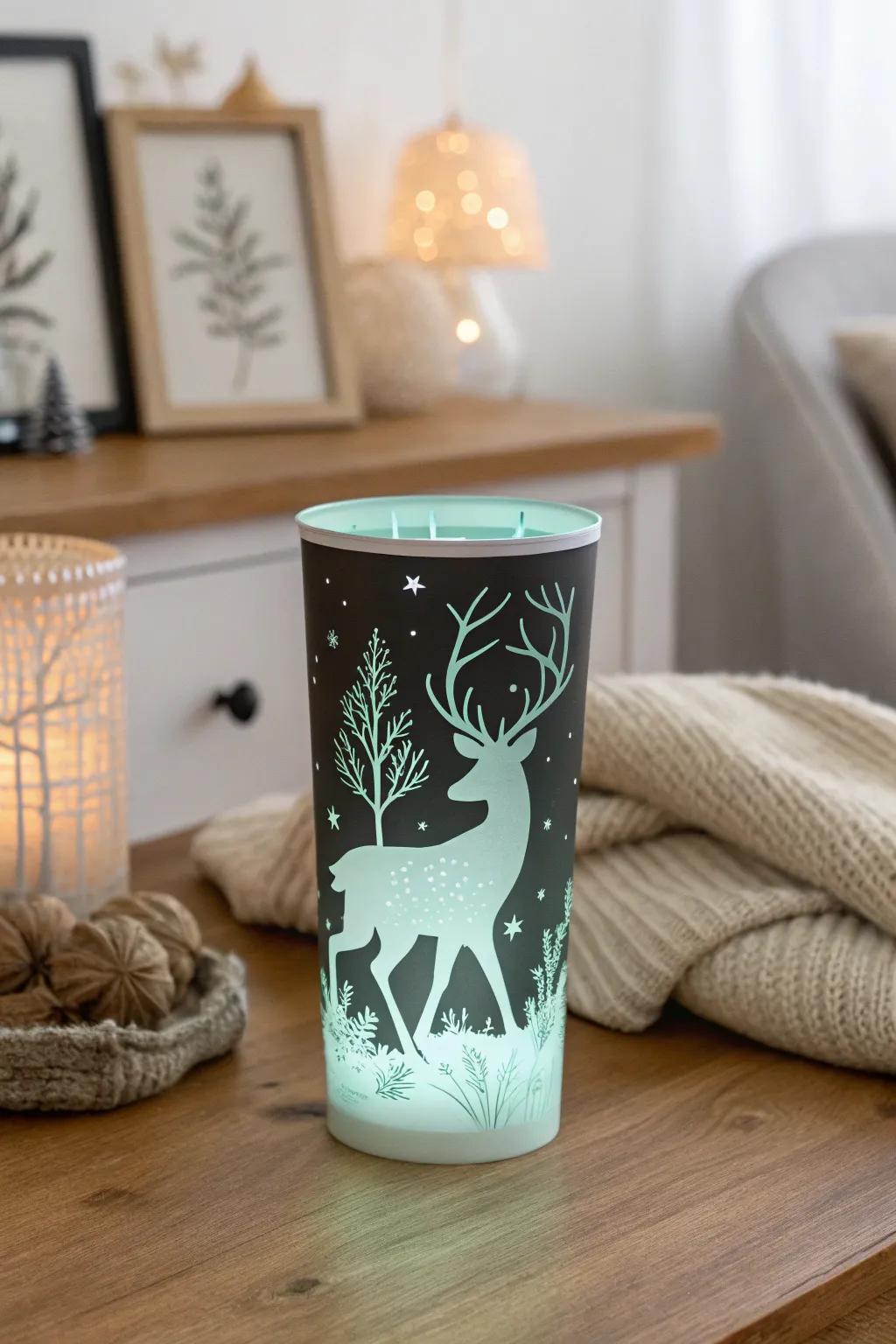 Embrace the night with enchanting animal silhouettes that illuminate your space with elegance and charm.
