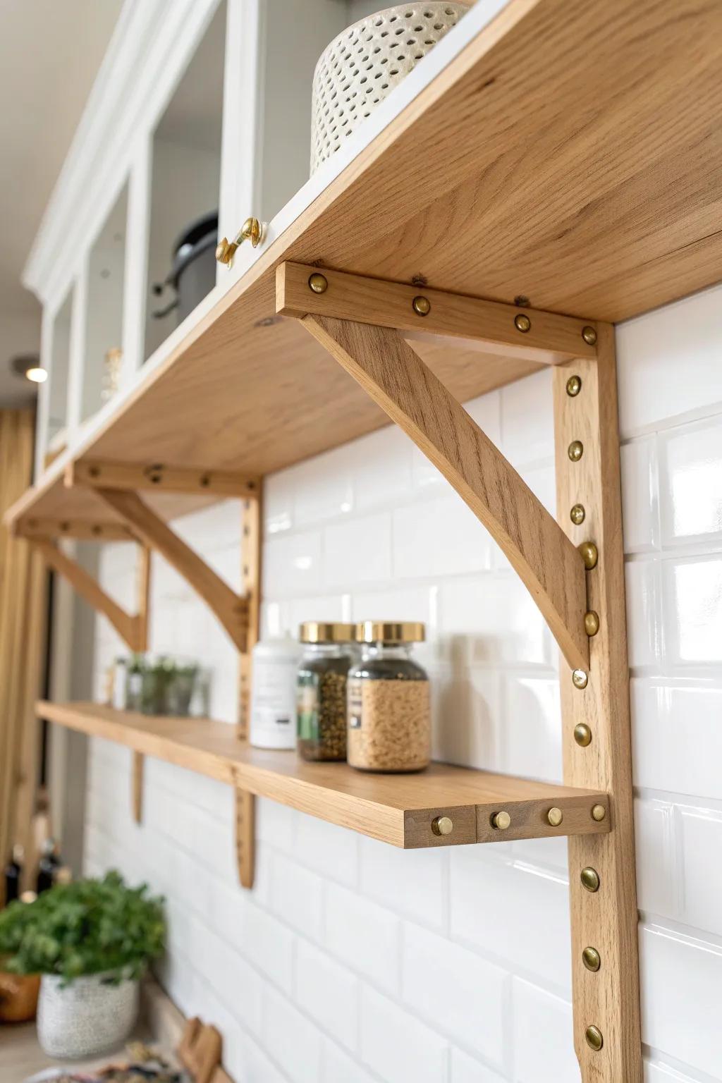 A simple peg-and-rail upgrade lets pantry shelves fit cereal boxes, oils, and appliances.