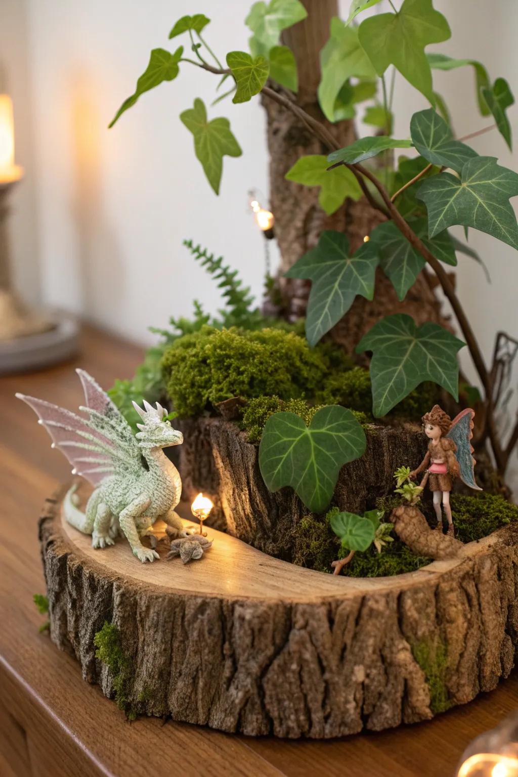 Step into a magical realm with our handcrafted enchanted forest, where every leaf tells a story of whimsy and wonder.