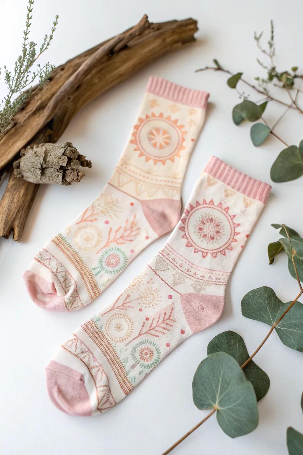 Step into family togetherness with these beautifully crafted matching socks. Perfect for reunions and moments that matter.