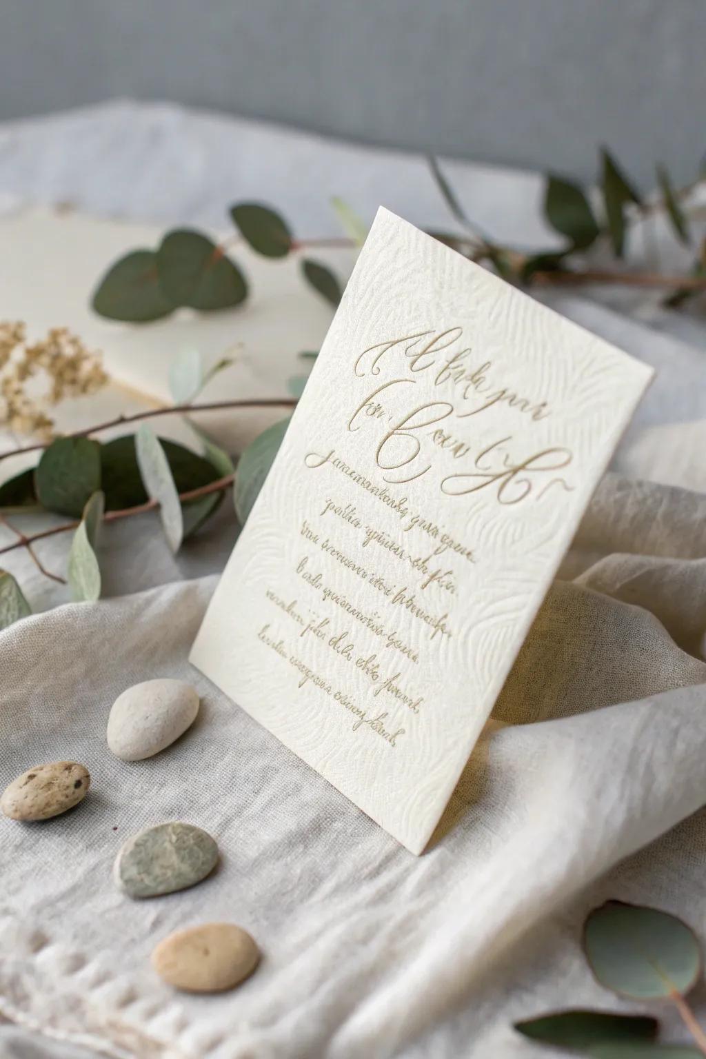 Craft your own serenity with these elegant embossed scripture cards—perfect for sending love and inspiration.