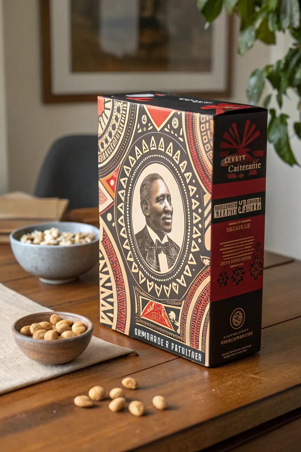 Craft your story with a cereal box that speaks volumes - where simplicity meets boldness.