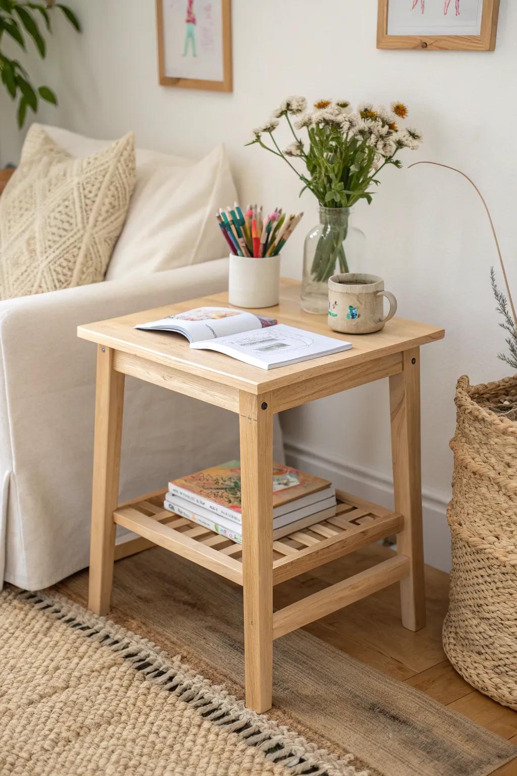 Craft your creativity corner with Scandinavian charm and Boho flair!