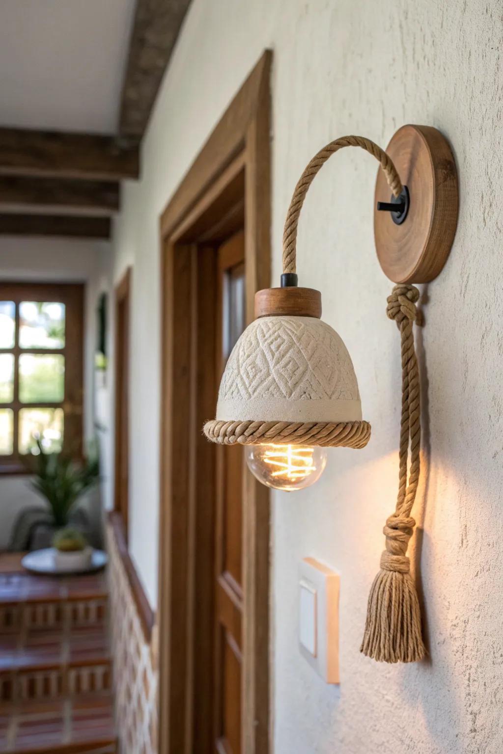 Warm, eye-level lighting transforms a tiny entry hall—try a sculptural sconce for instant cozy welcome.