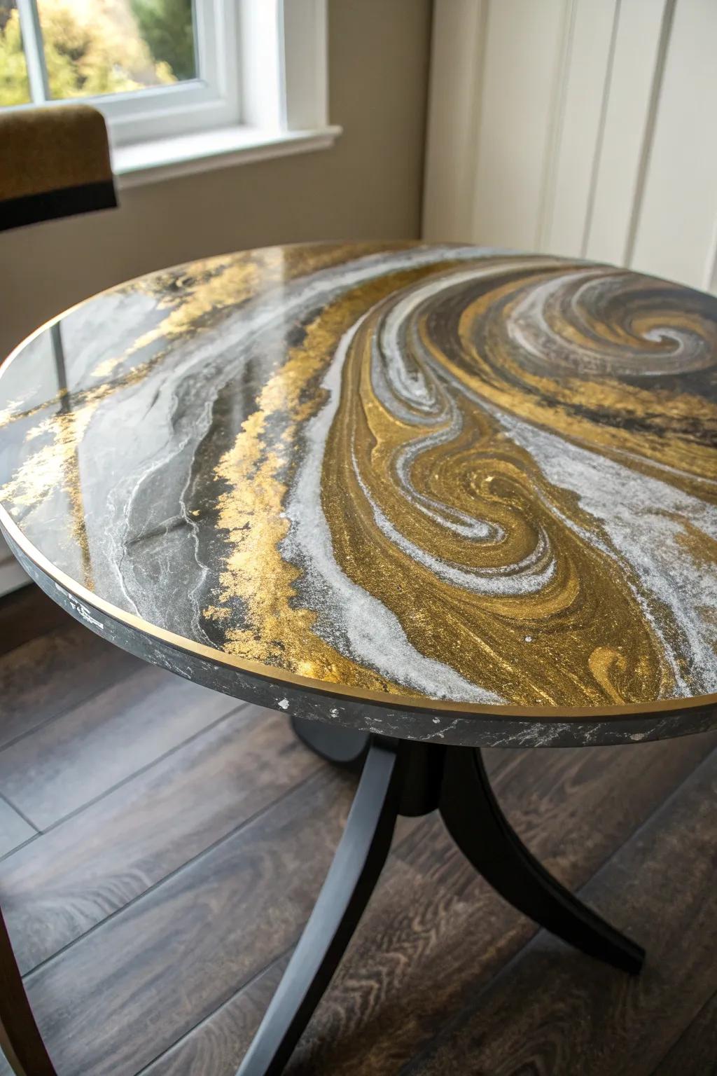 Elevate your space with a metallic marvel—where craftsmanship meets elegance.