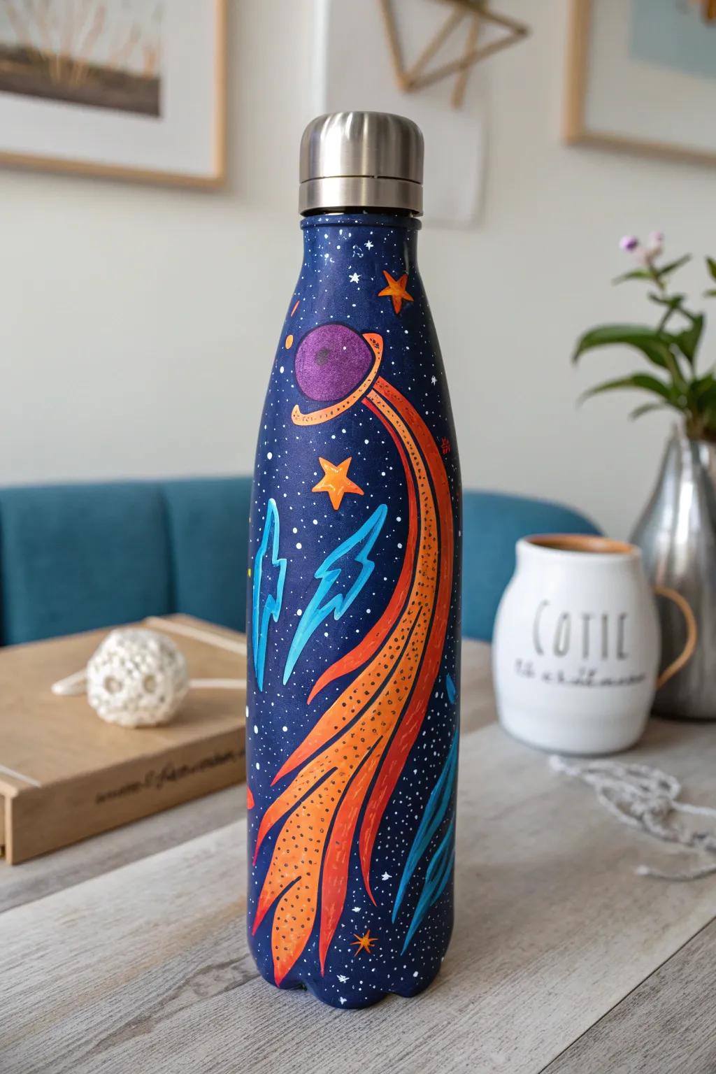 Let creativity soar with this enchanting comet craft – where imagination meets artistry!