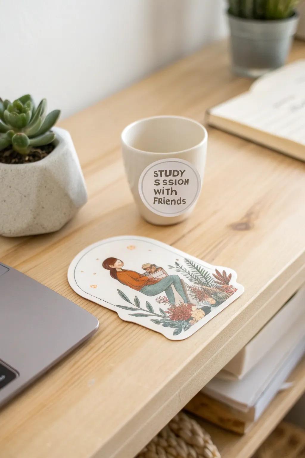 Capture your cherished memories with customizable stickers that blend minimalist elegance and personal stories.