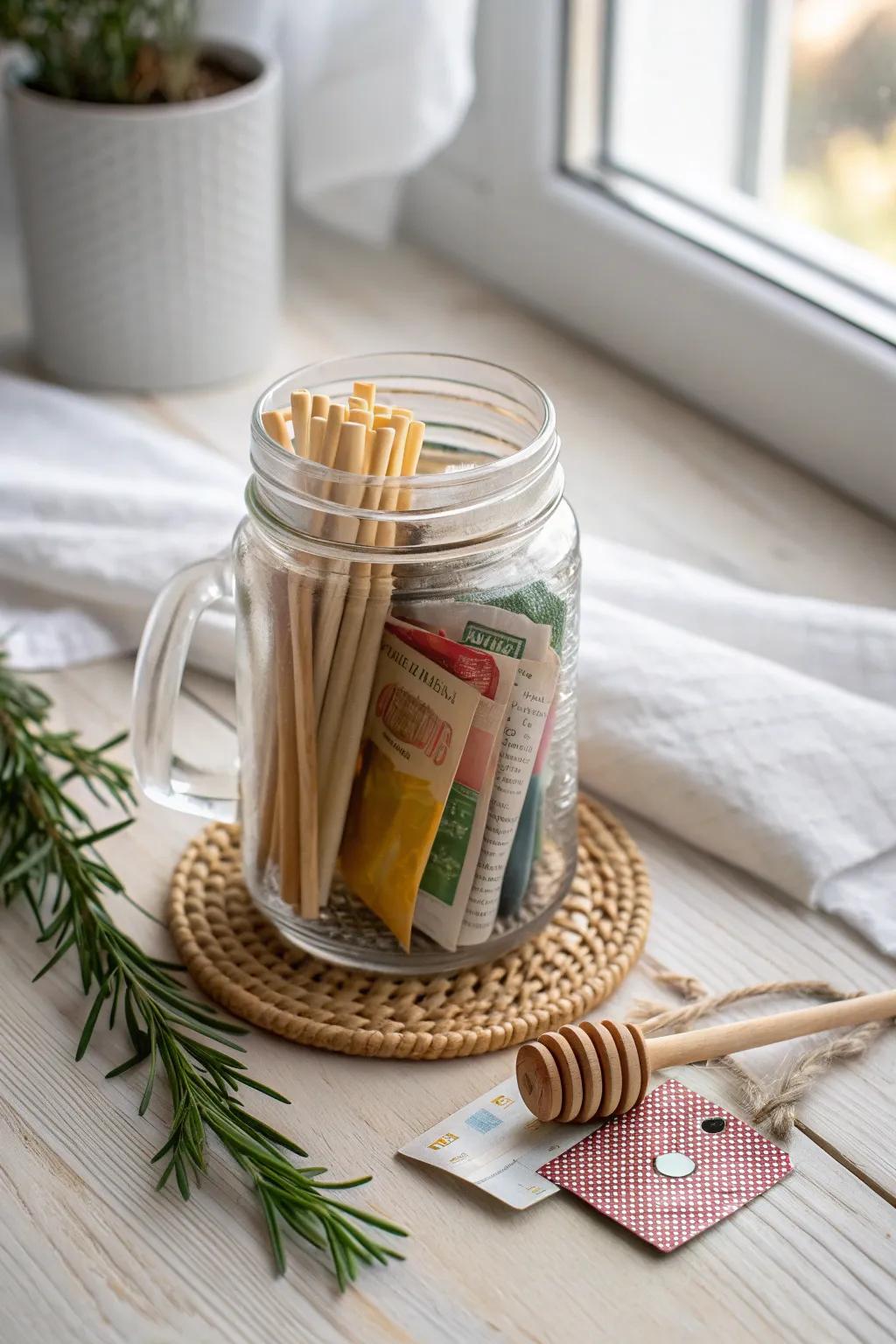 Savor the simplicity and elegance of a Tea Lover's Jar—a perfect birthday gift for those who cherish the art of tea.