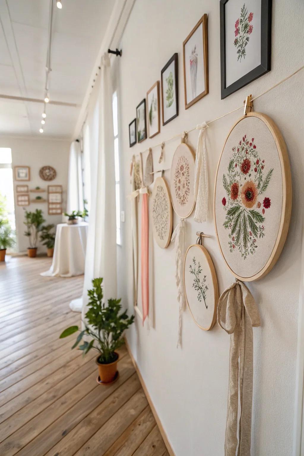 Elevate your needlepoint with stylish hanging solutions—artful, organized, and effortlessly chic.