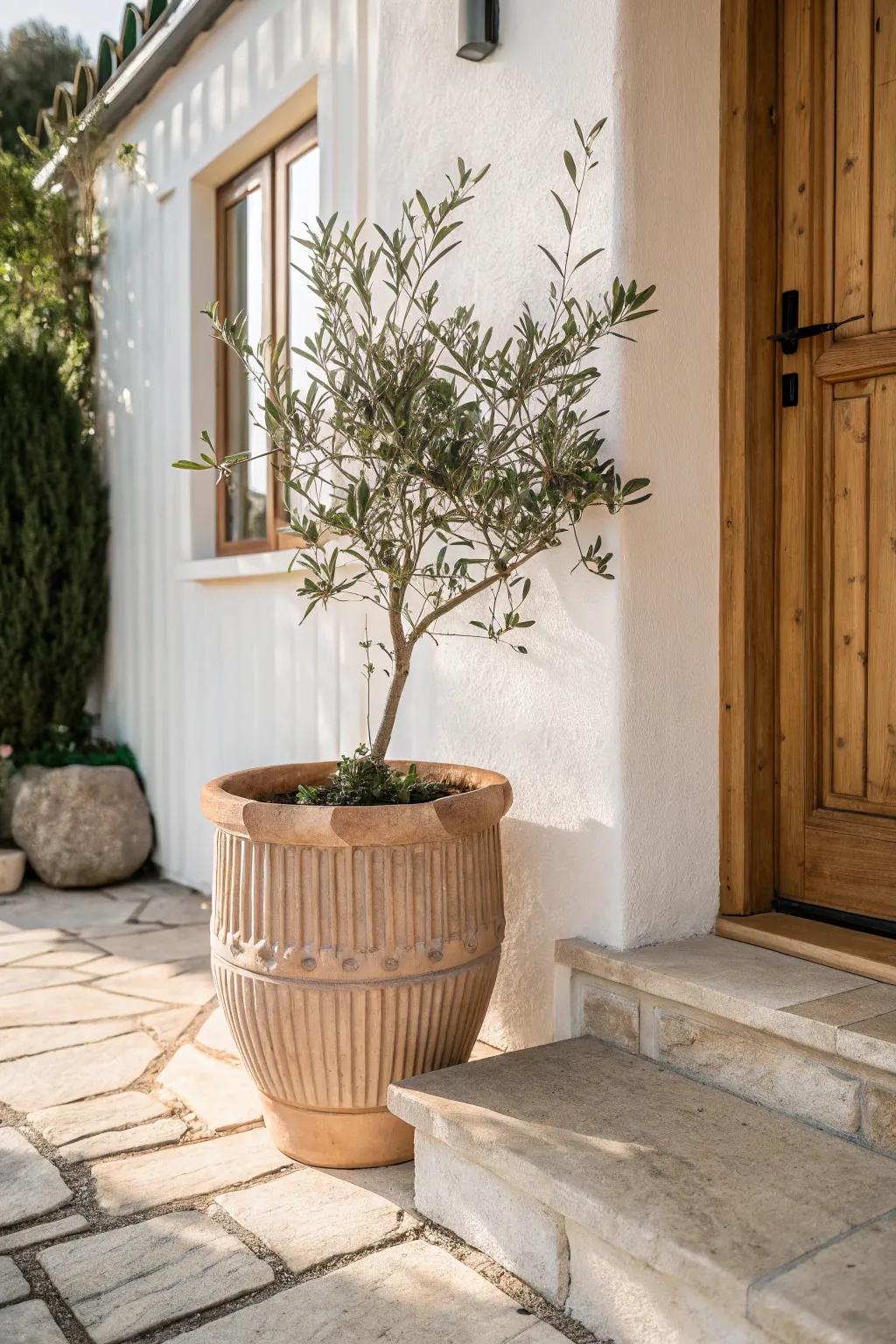 One handcrafted planter is all a tiny porch needs—calm, airy, and beautifully budget-friendly.