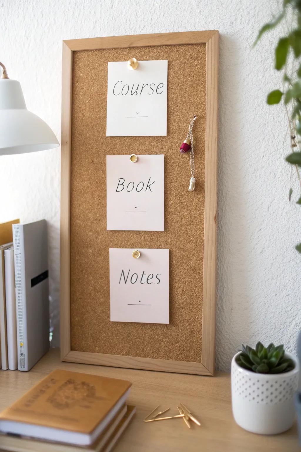 A curated learning board that keeps courses, books, and notes visible—and actually finished.