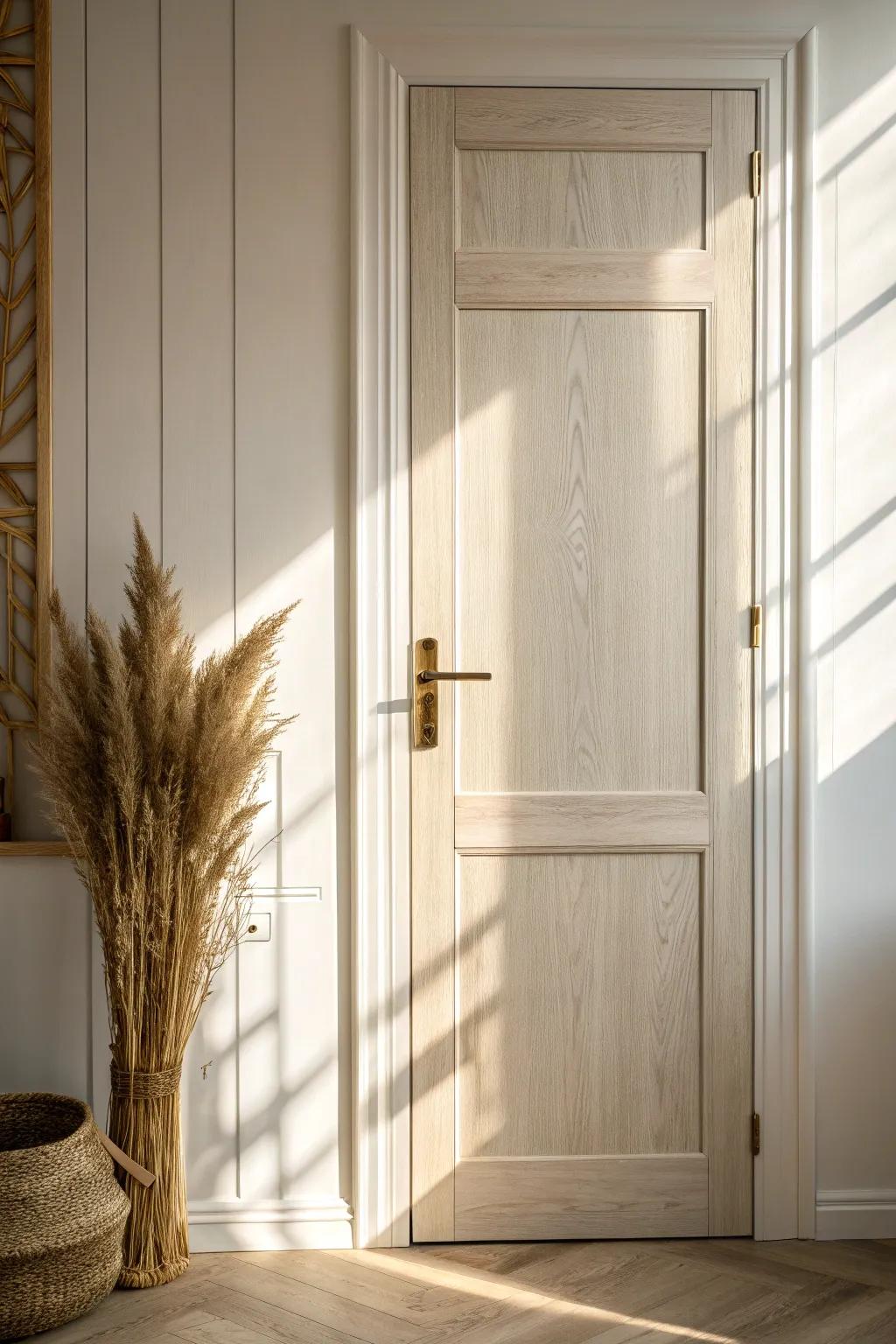 Close the closet door to tuck your desk away—an instant boundary that makes after-work feel real.