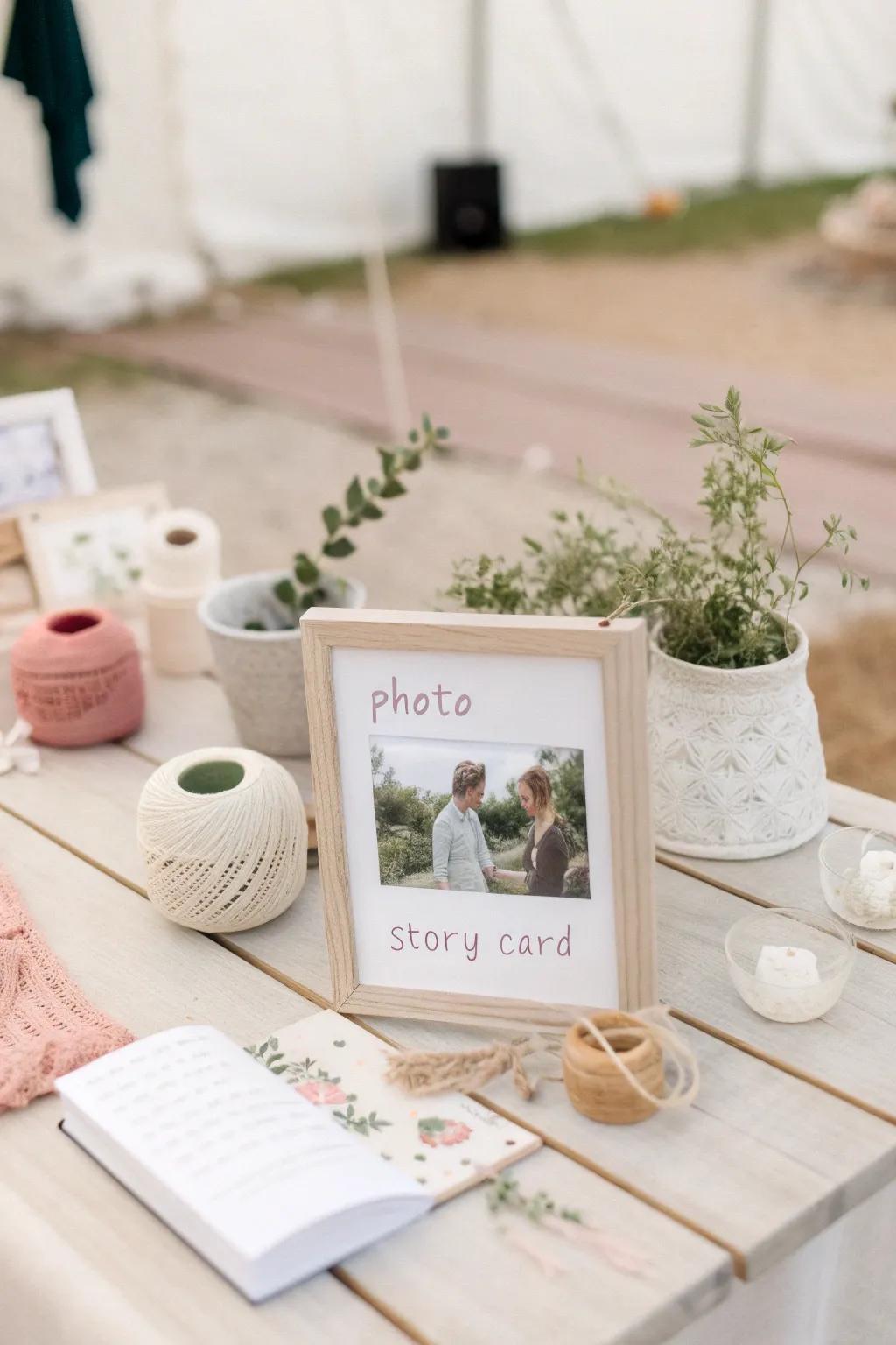 Share Your Story: A personal touch that sparks connections and conversations at your craft fair table.
