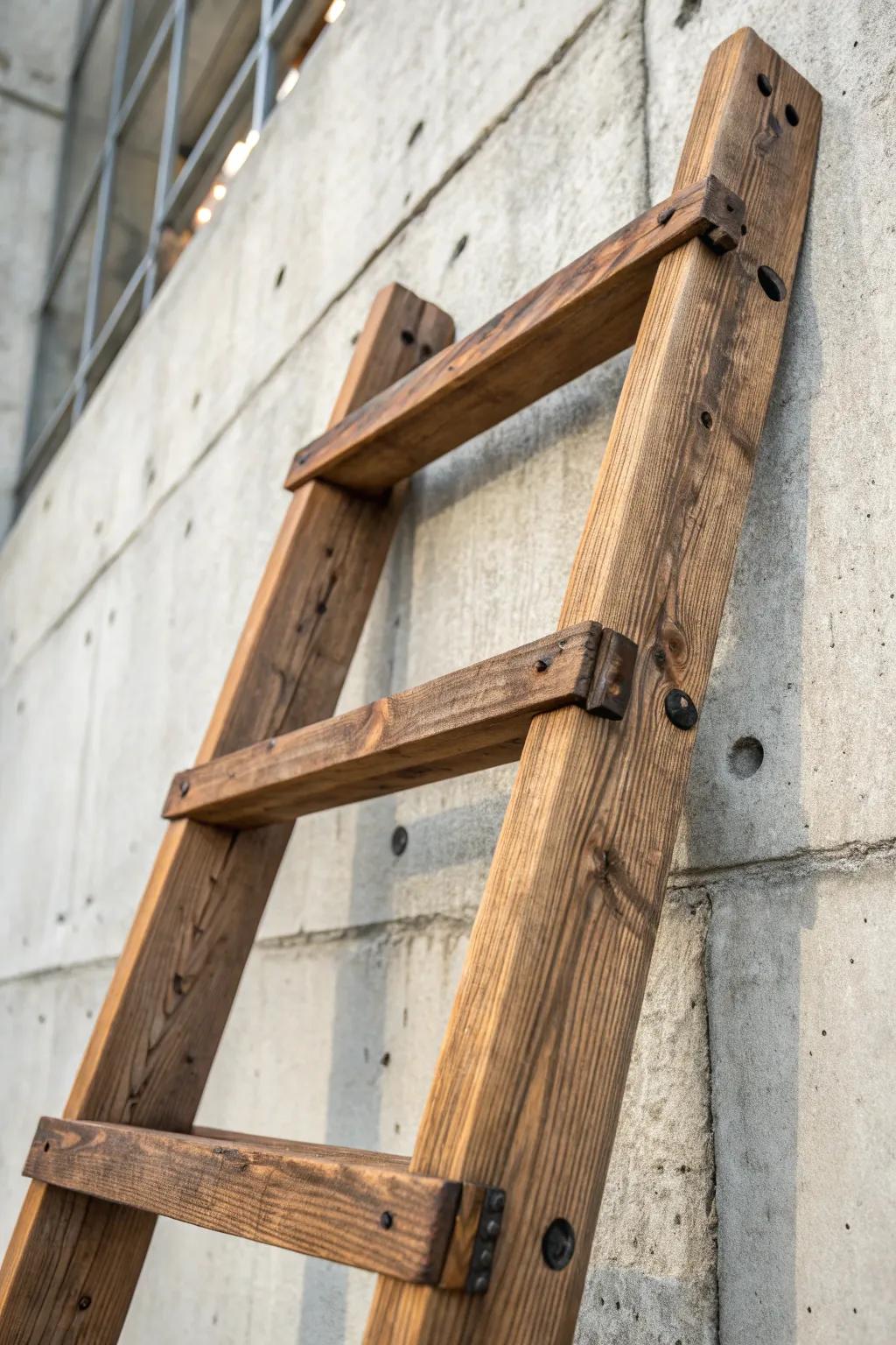 Transform your garage with these robust DIY wall brackets made from scrap wood—beauty meets function!