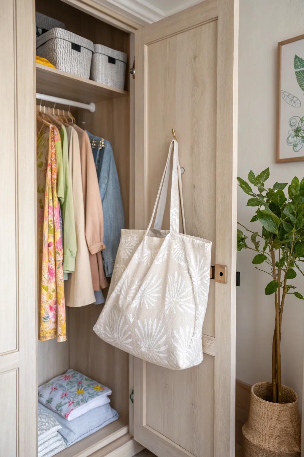 Transform clutter into chic with this stylish plastic bag storage hack!