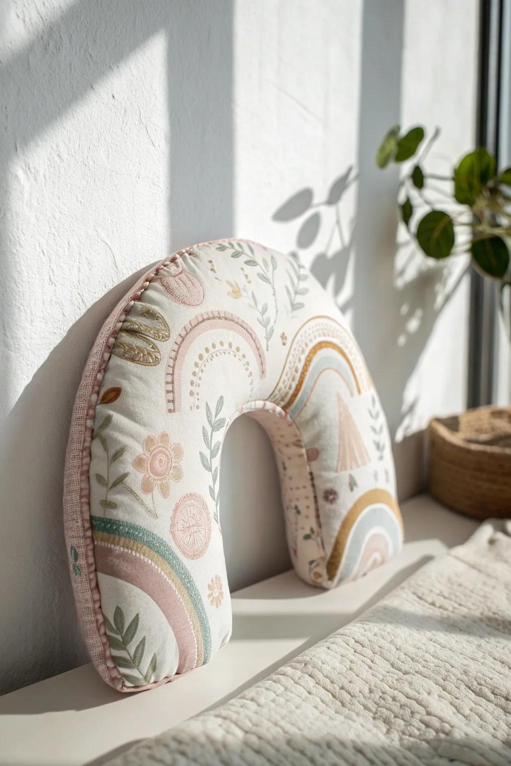 Transforming memory foam into a stunning piece of wall art, blending minimalist elegance with boho charm.