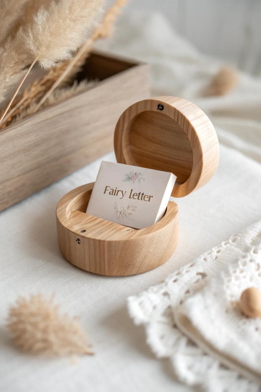 A magical touch of simplicity: Discover the enchanting Fairy Letter Box.
