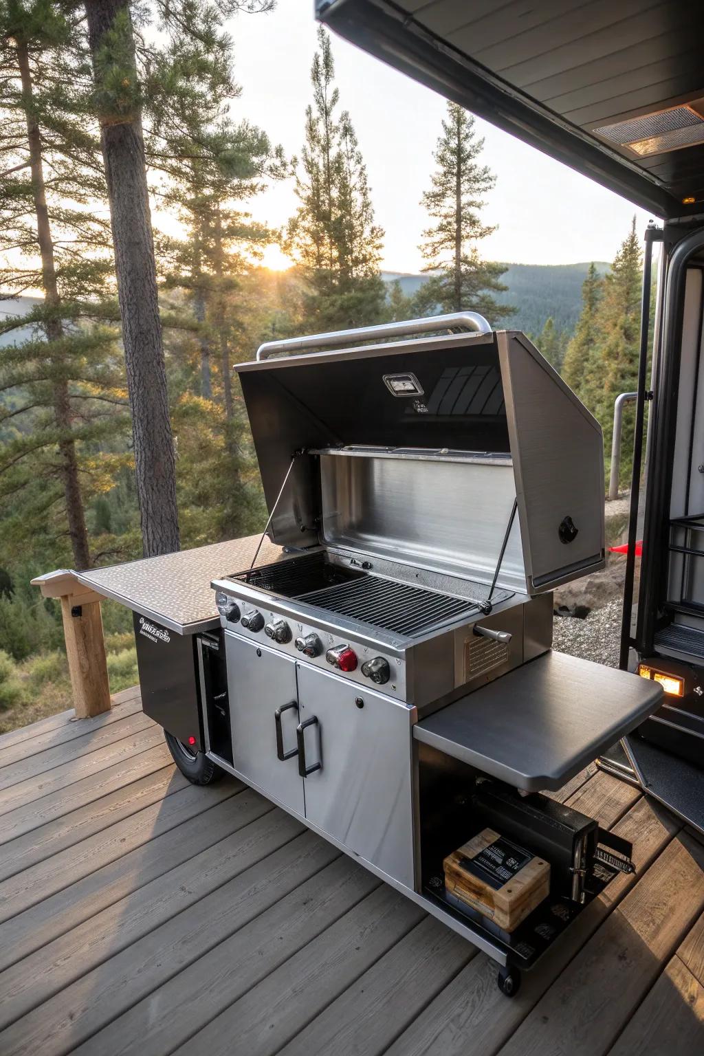 Ready for adventure: Fire up the grill and embrace the great outdoors!