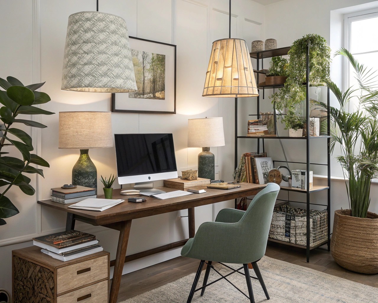 Explore the versatility of lampshade shapes to match any interior decor.