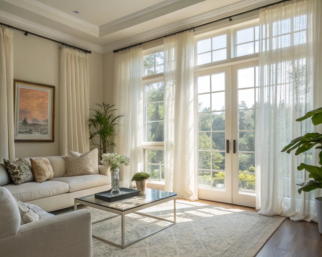 Maximizing natural light to enhance mood and productivity.