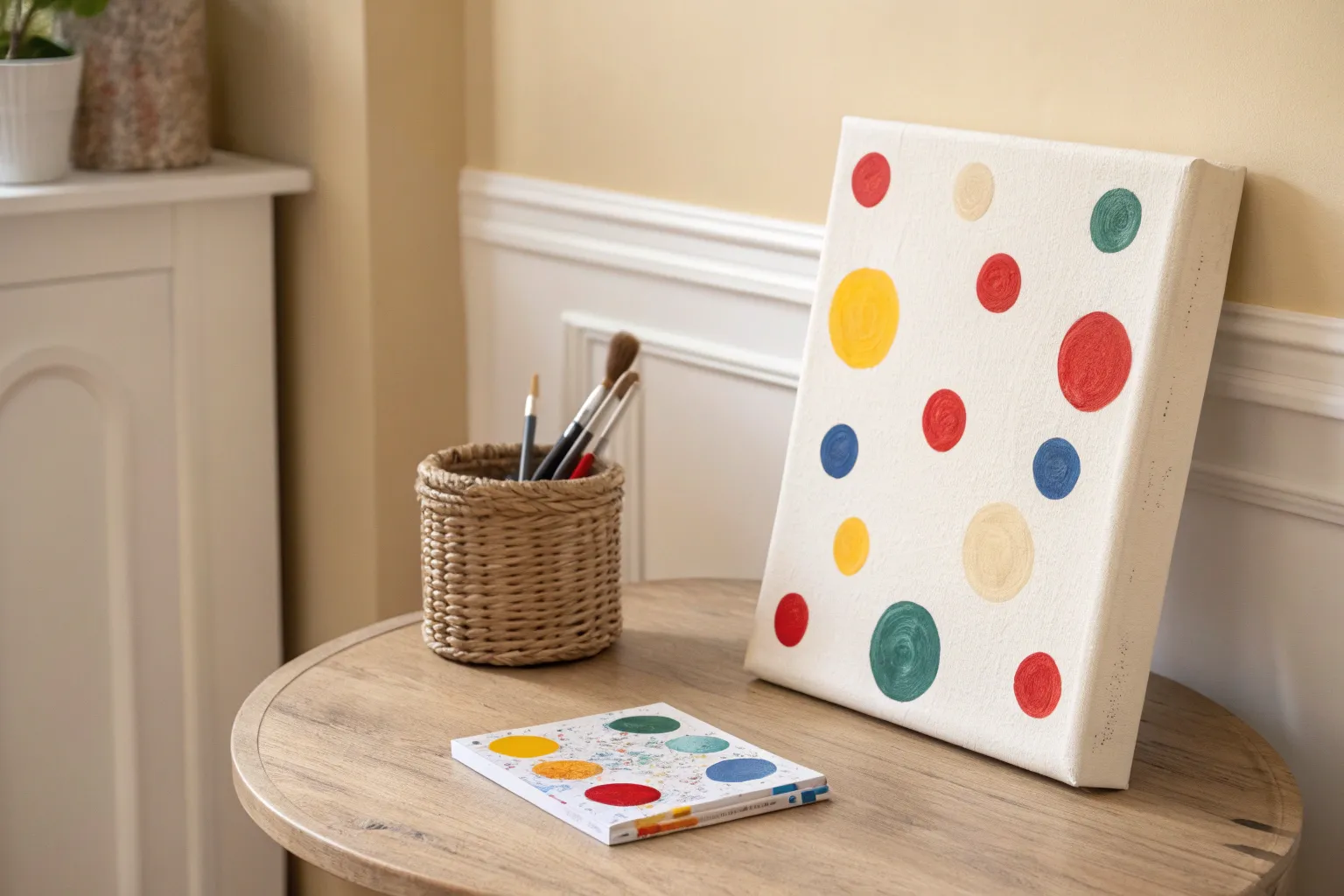 9+ Creative Preschool Canvas Art Ideas