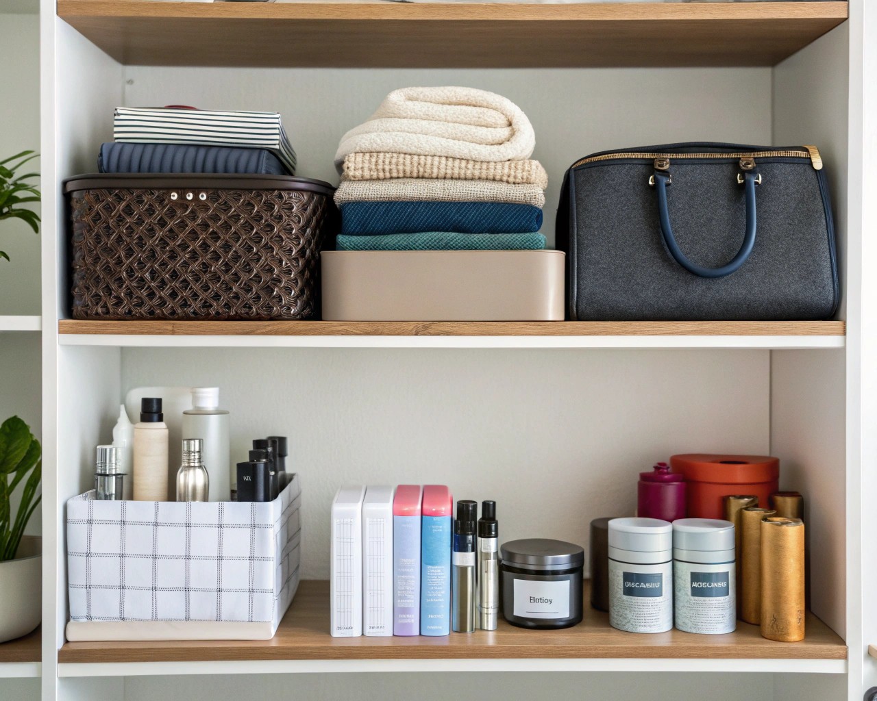 A hierarchy of storage based on frequency and function aids daily living.