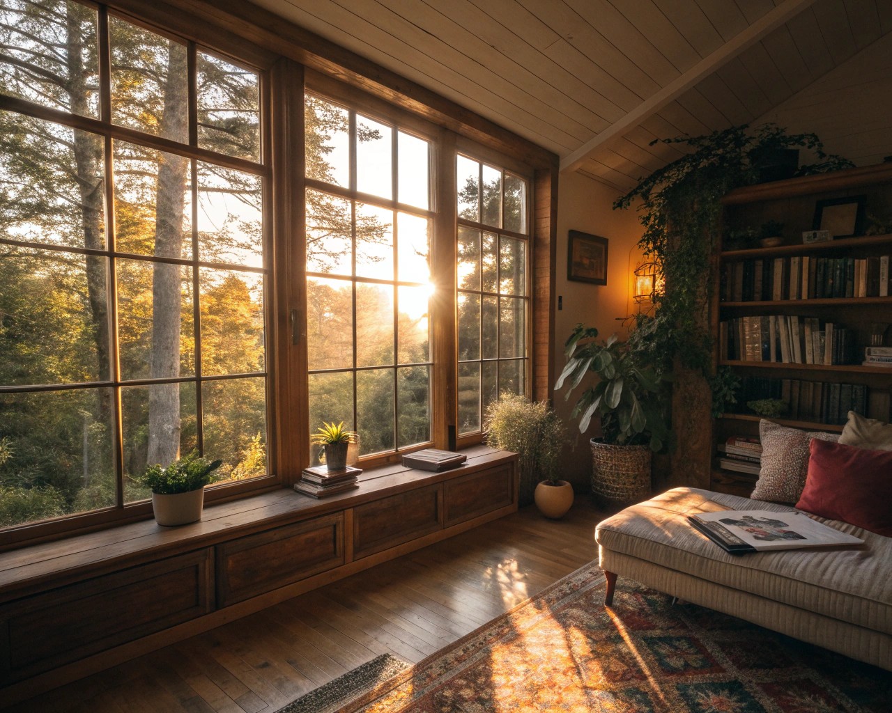 Indoor spaces can have multiple micro climates that influence mood and comfort.