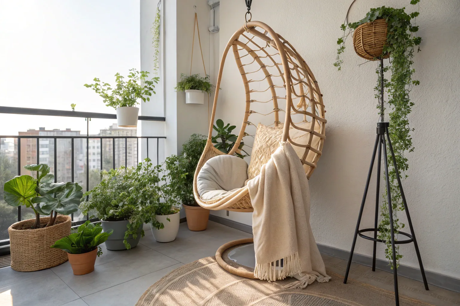10+ Smart Apartment Balcony Garden Ideas for Small Spaces