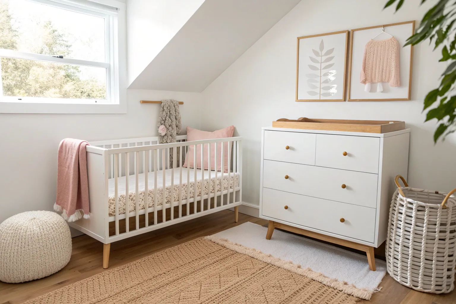 15+ Charming Baby Girl Nursery Ideas for a Small Room
