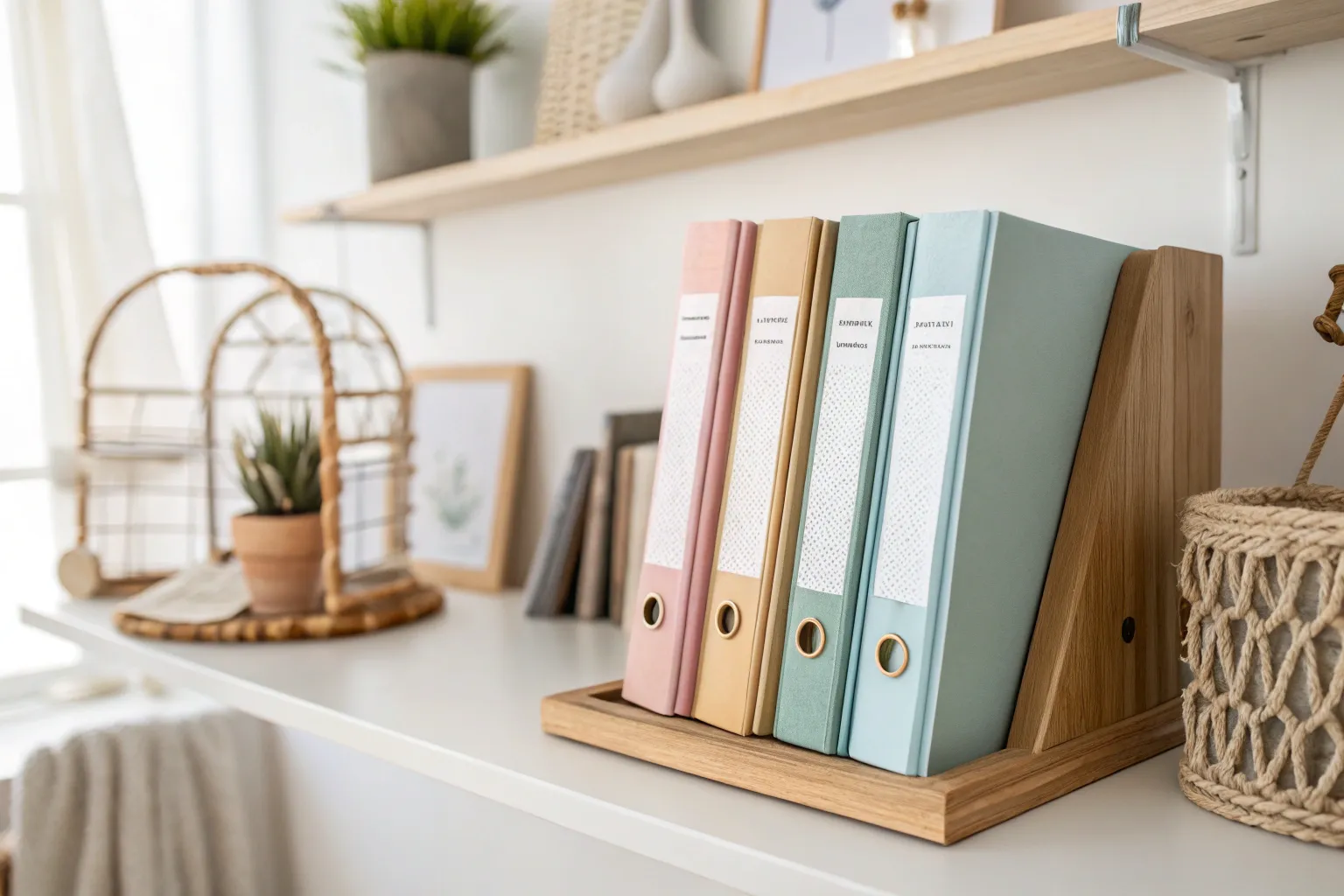 8+ Smart Binder Storage Ideas for Small Spaces