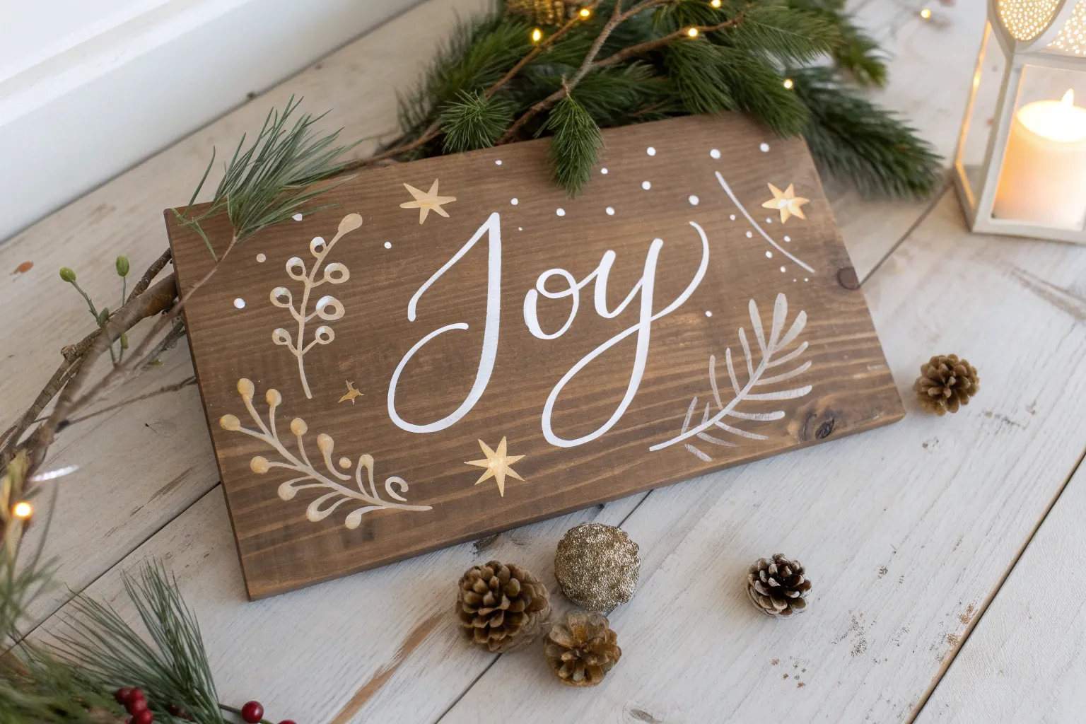 9+ Creative Christmas Signs DIY Ideas
