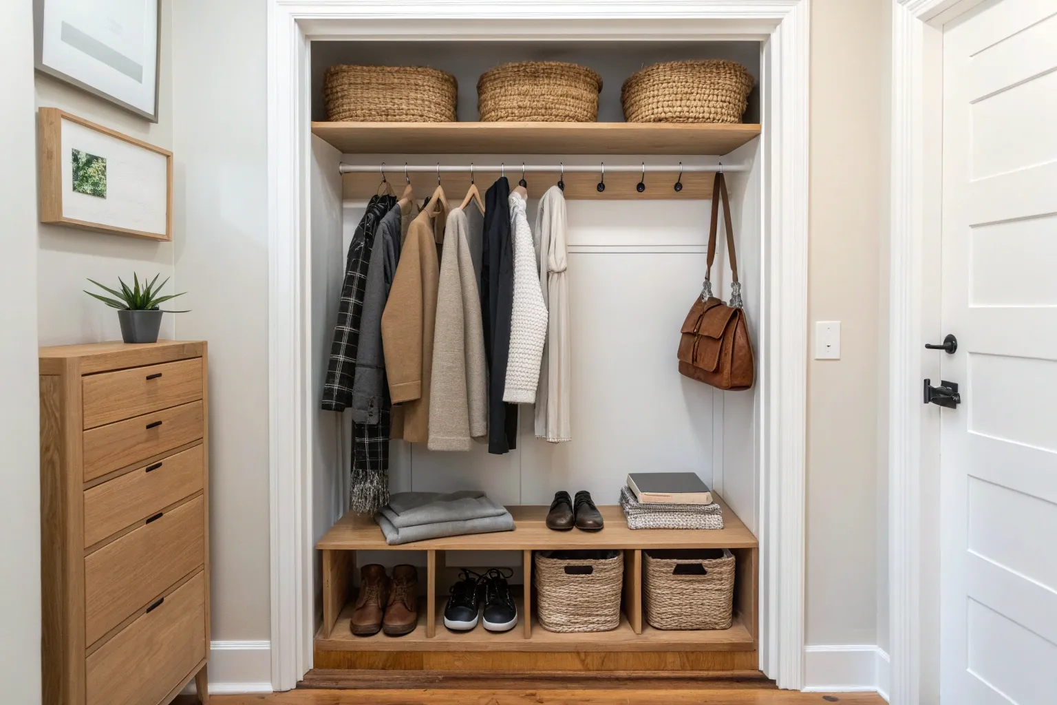 8+ Smart Coat Closet Organization Ideas for Small Spaces