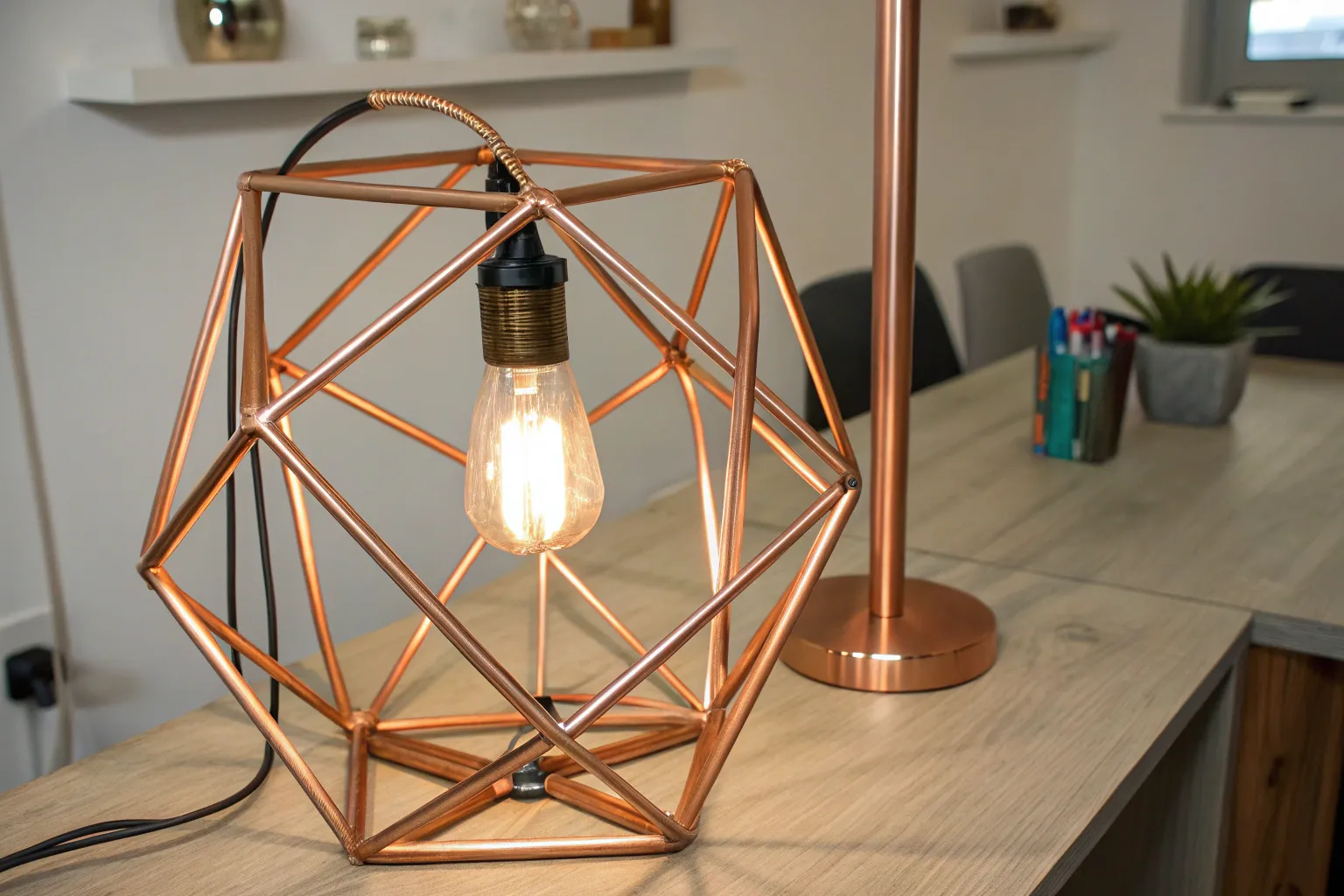 16+ Stylish Copper Pipe Design Ideas