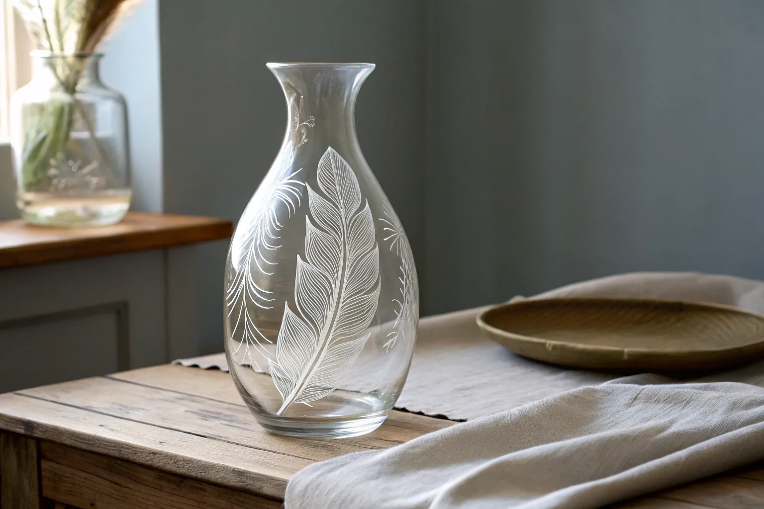 19+ Unique Etching Glass Ideas for Your Home