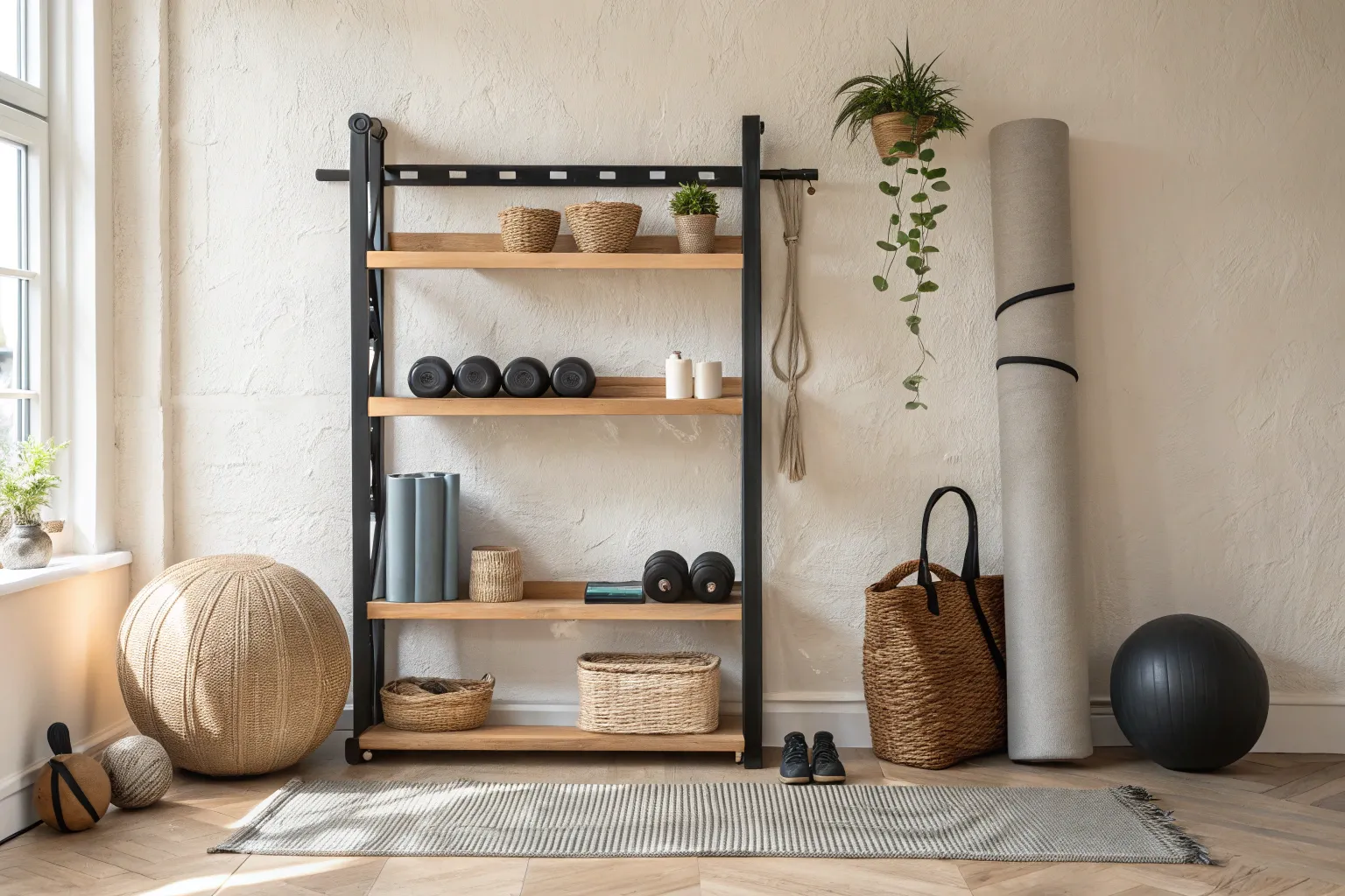 8+ Smart Home Gym Storage Ideas for Small Spaces