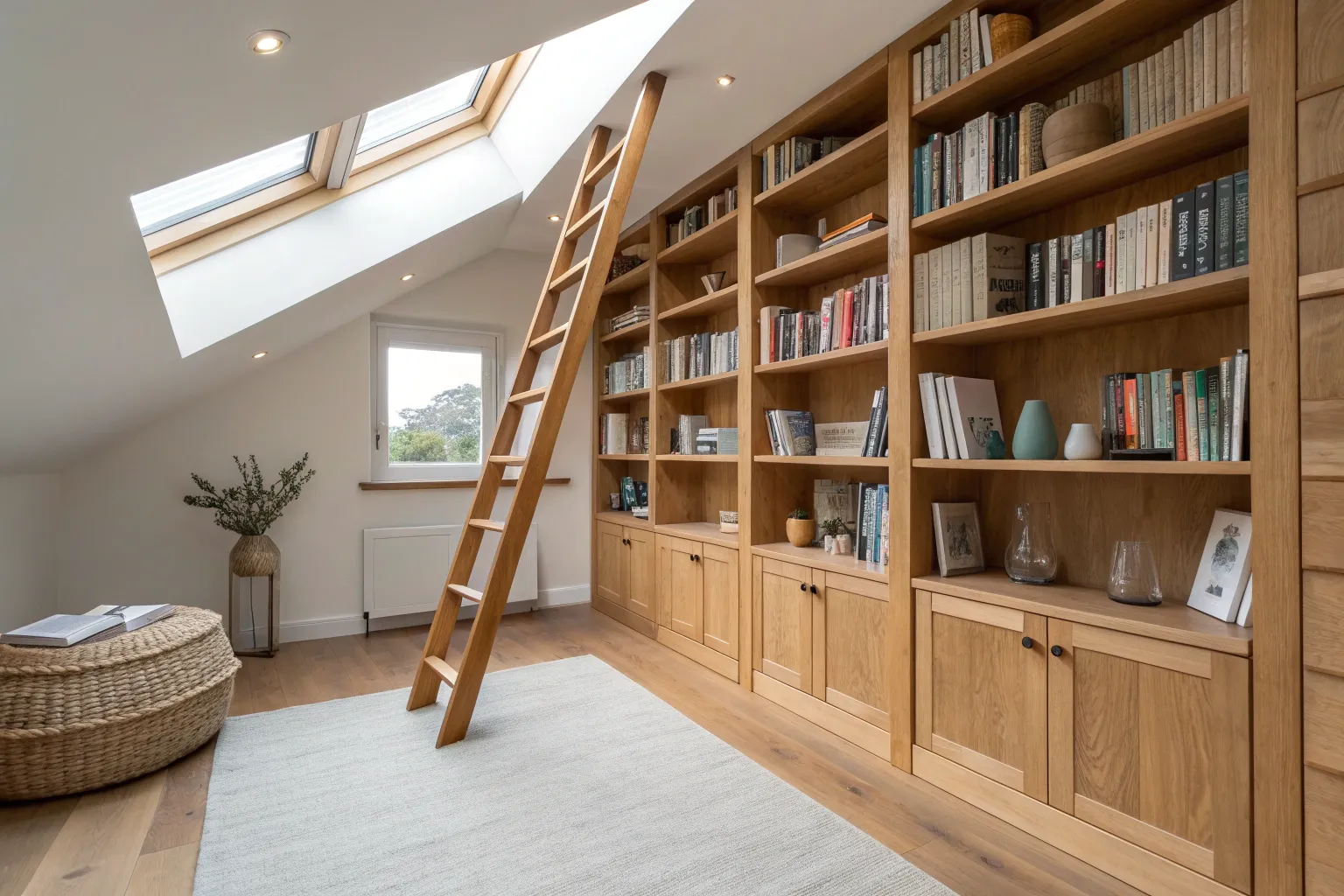 11+ Clever Loft Library Ideas for Small Spaces