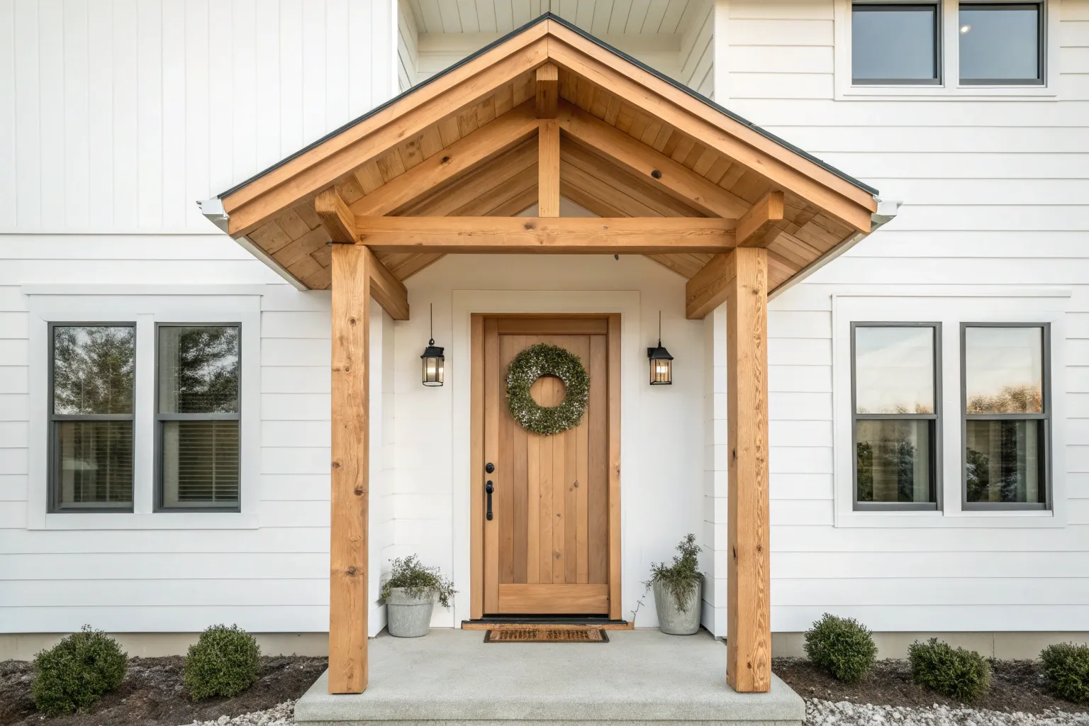 12+ Stylish Modern Small Front Porch Ideas for Tiny Spaces