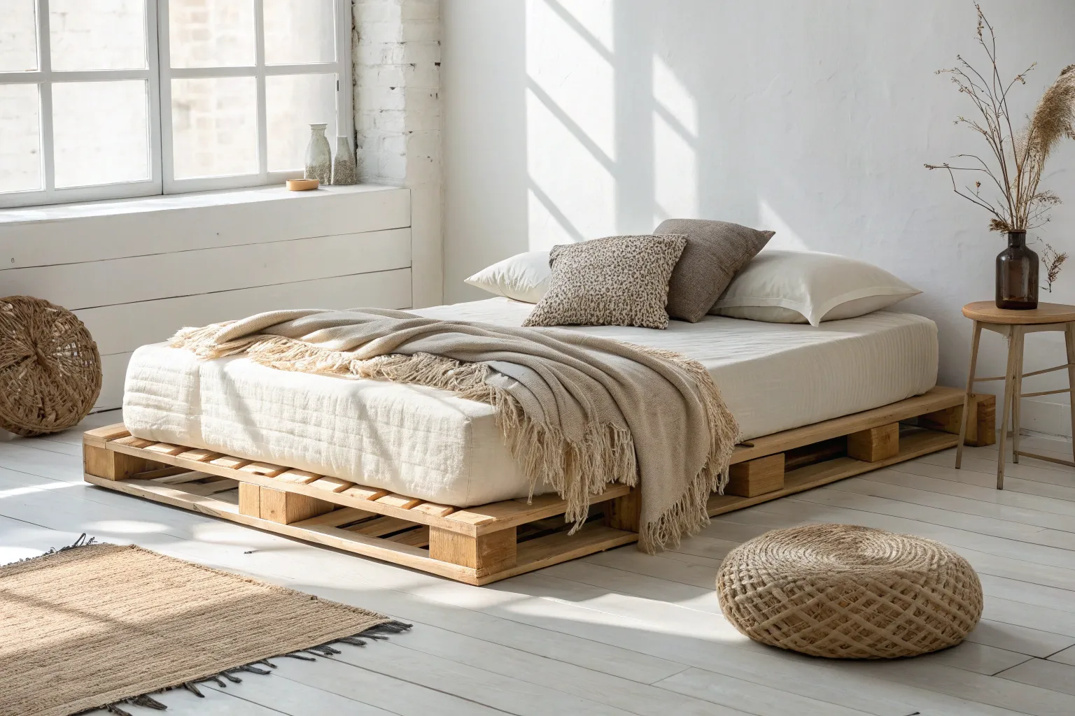 11+ Cozy No Bed Frame Ideas for Small Spaces