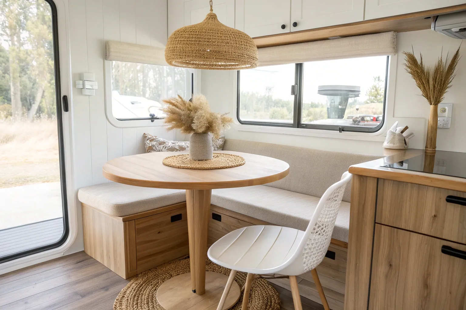 12+ Smart RV Dinette Replacement Ideas for Small Spaces