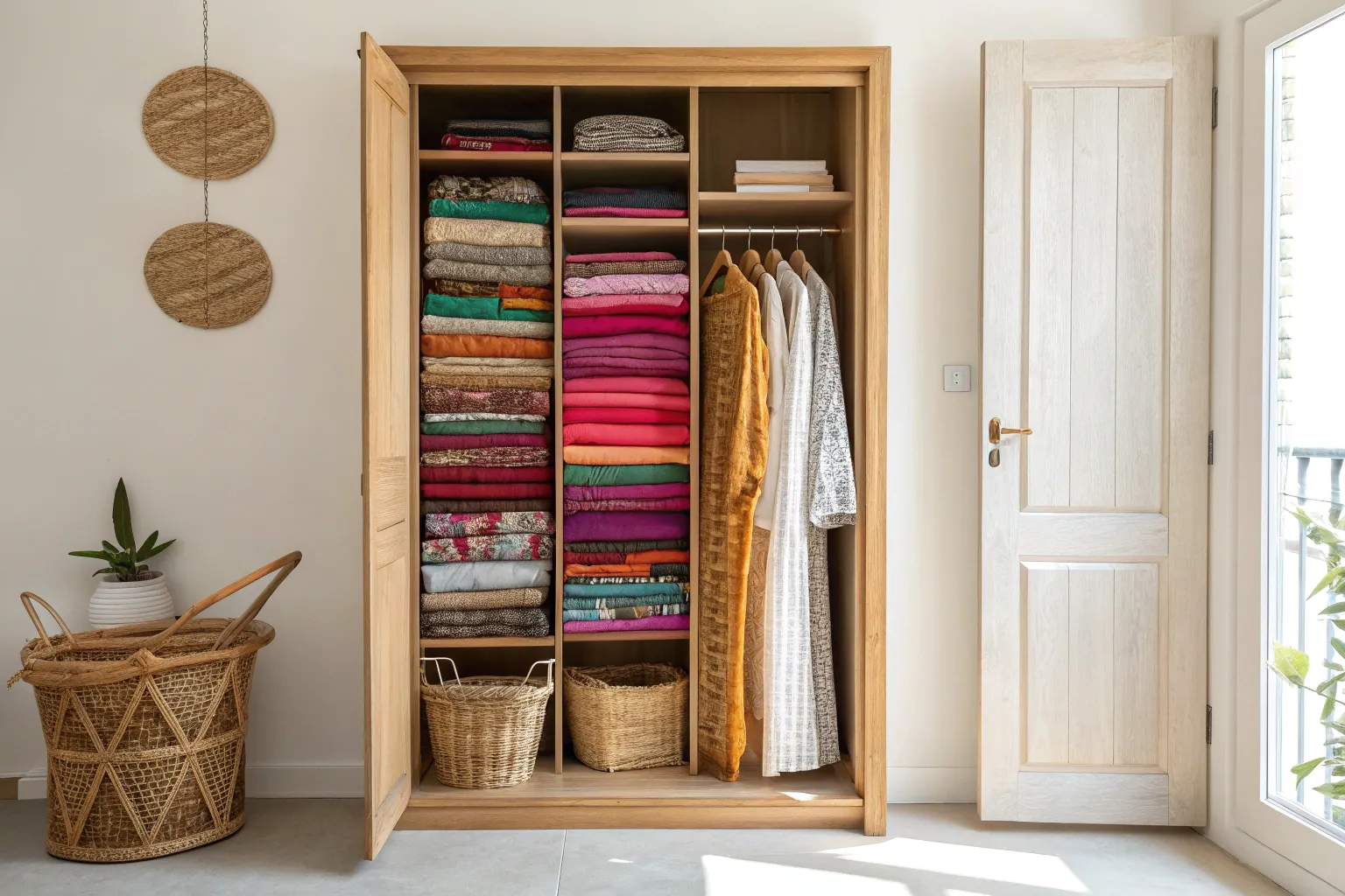 5+ Smart Saree Storage Ideas for Small Spaces