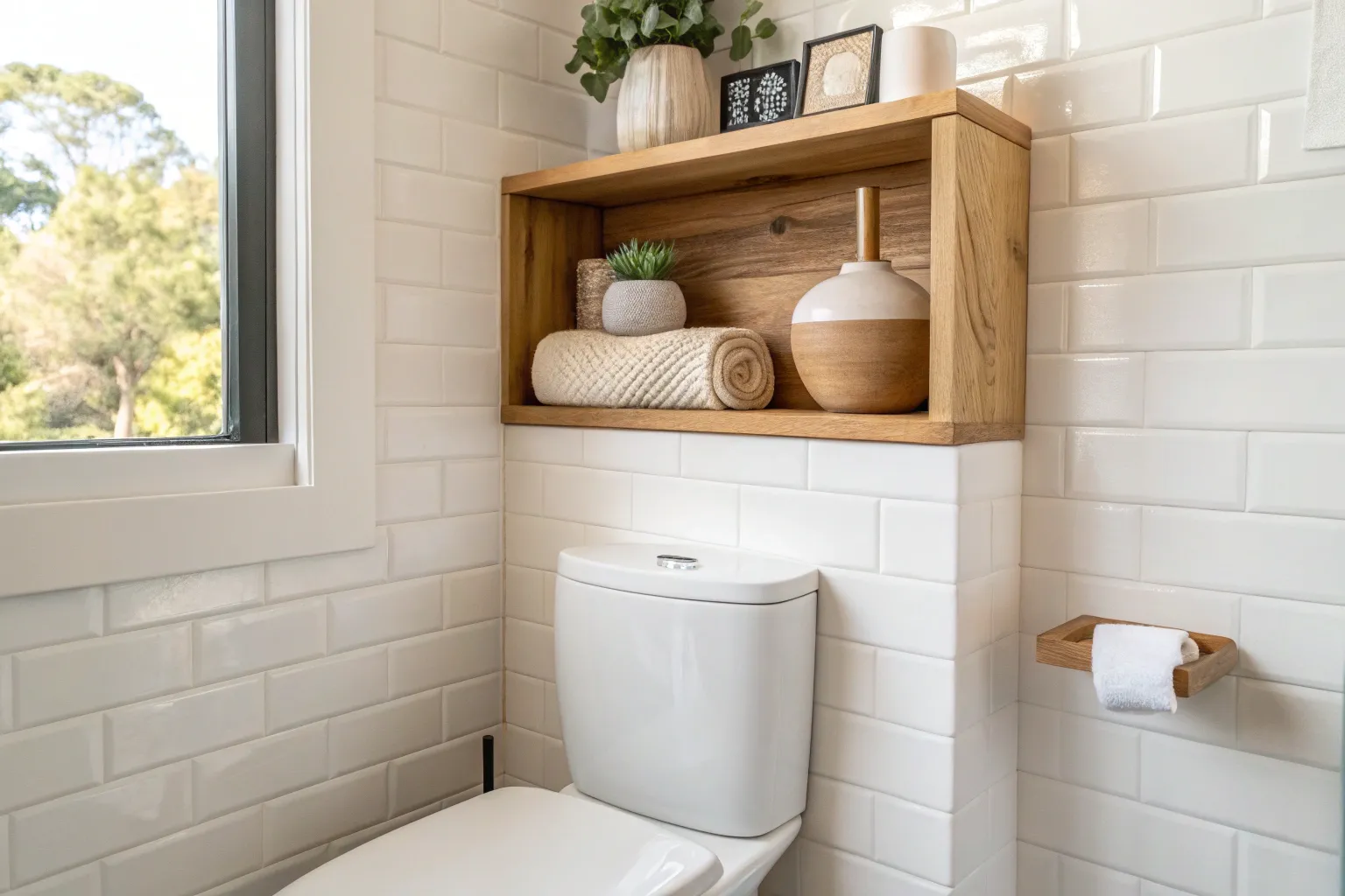 16+ Smart Small Bathroom Shelf Ideas for Tiny Spaces