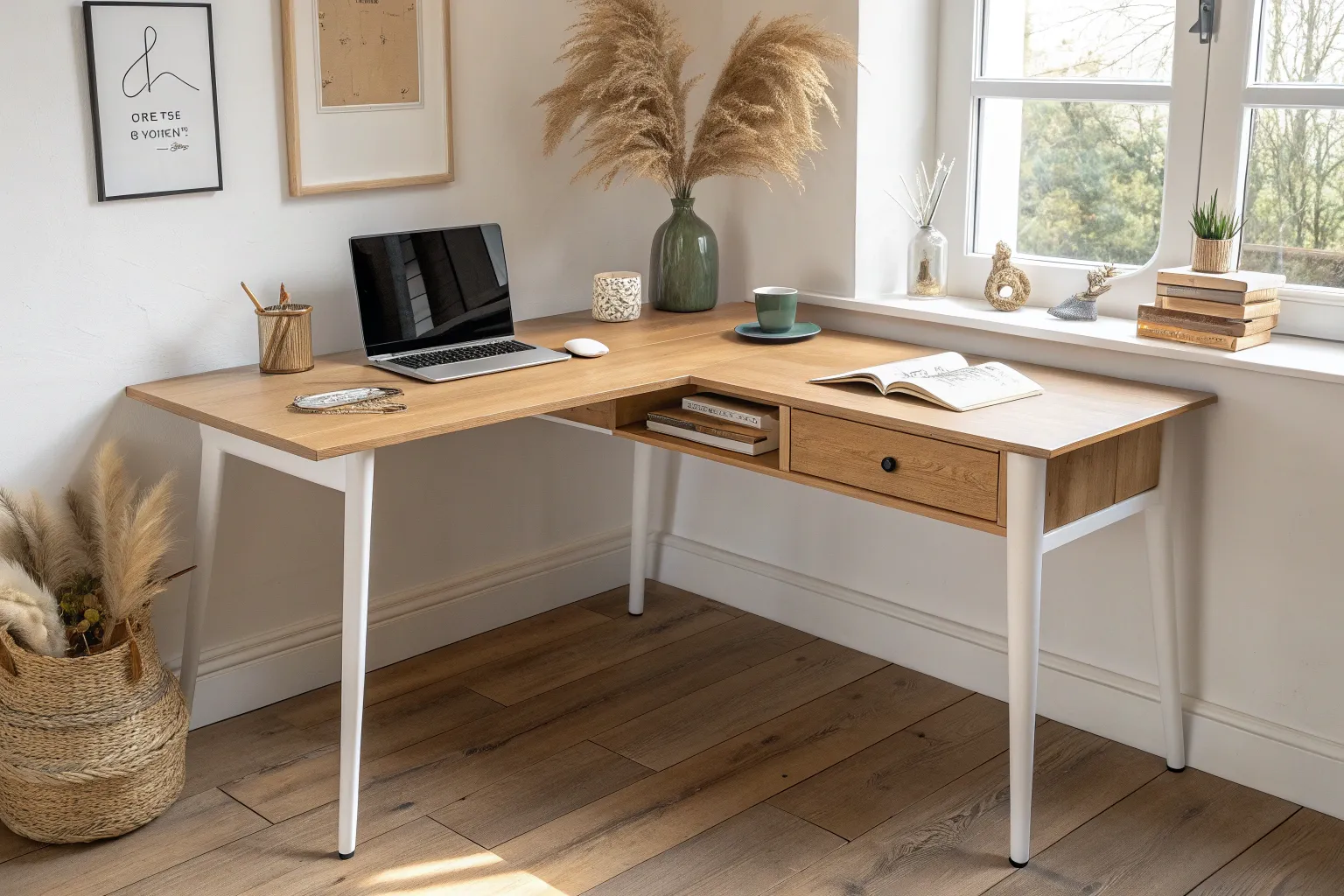17+ Stylish Small Corner Desk Ideas for Tiny Rooms