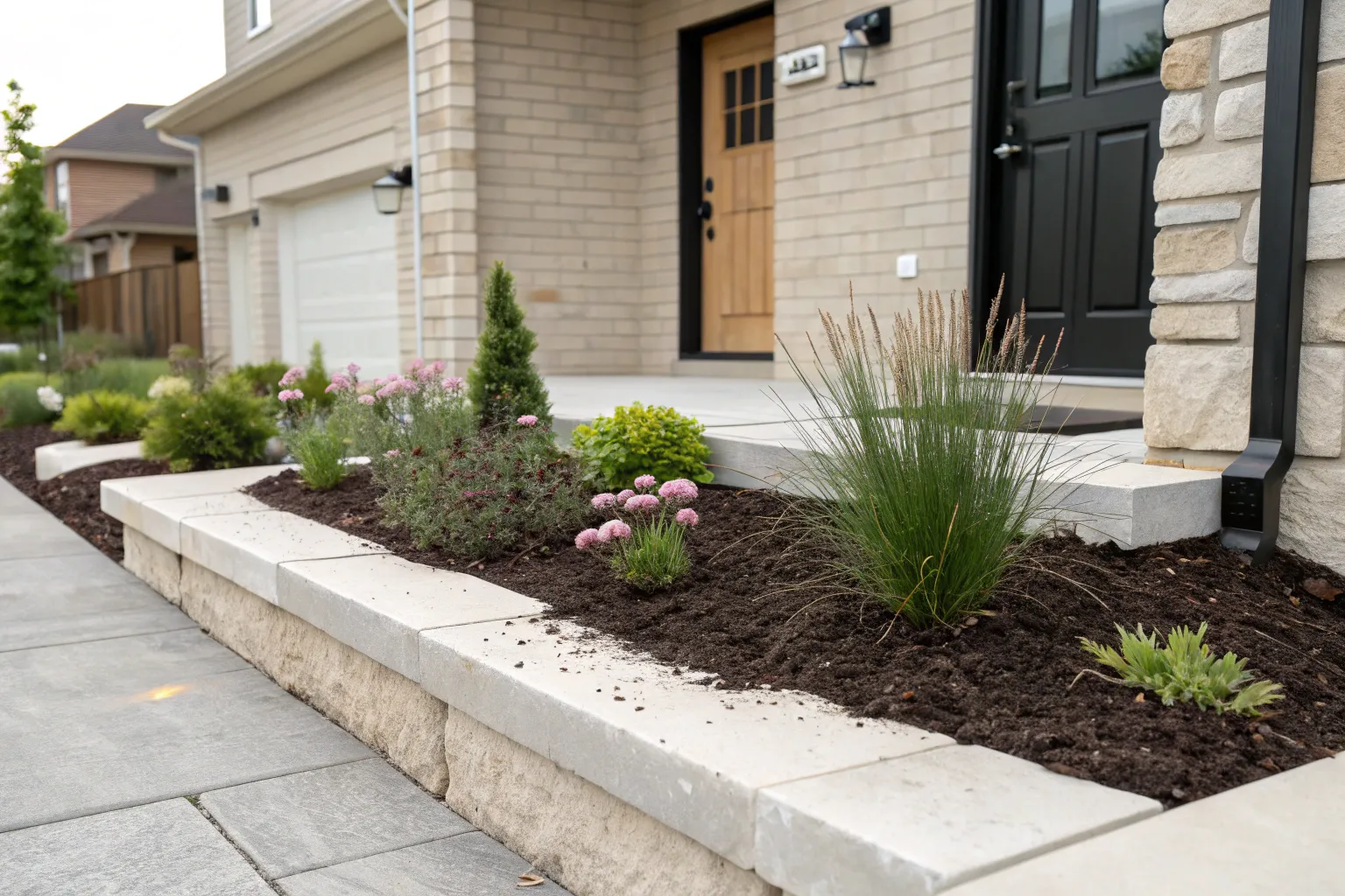 18+ Smart Small Front Yard Landscaping Ideas for a Townhouse