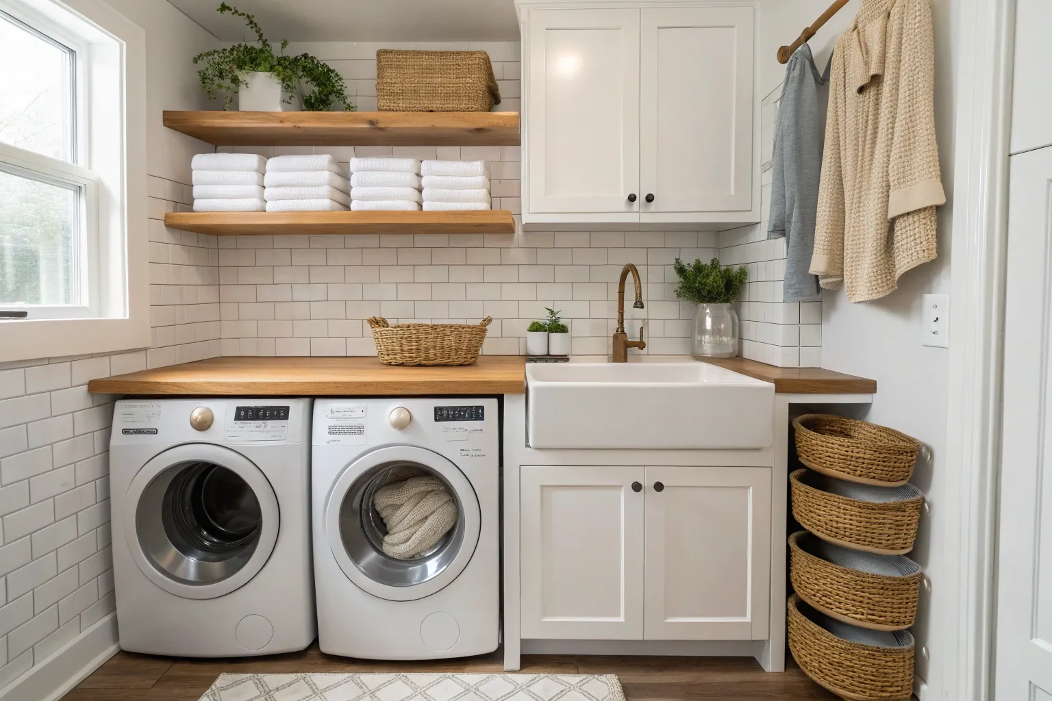 9+ Smart Small Laundry Room Ideas With a Sink