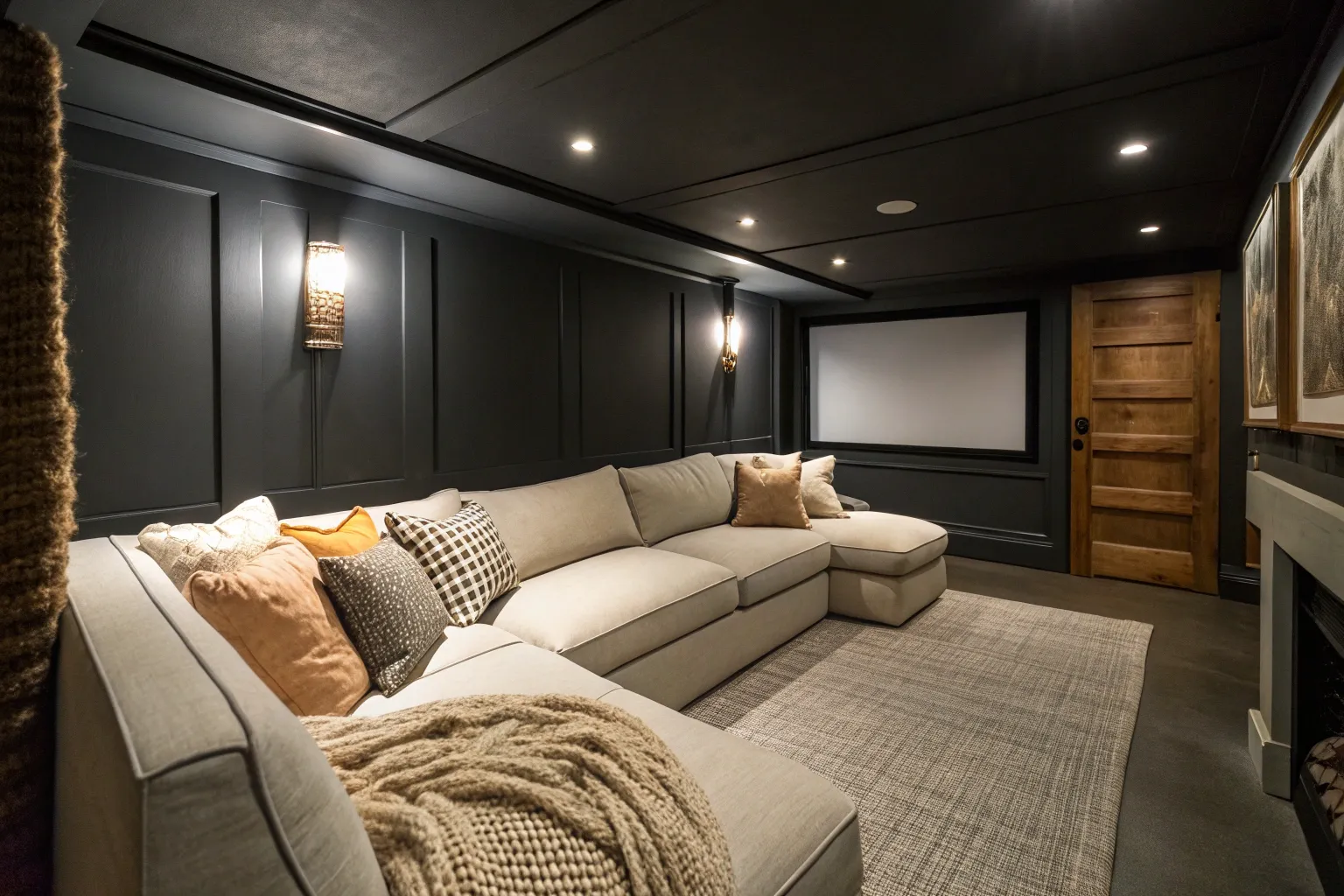 13+ Cozy Small Movie Room Ideas for Big-Screen Nights