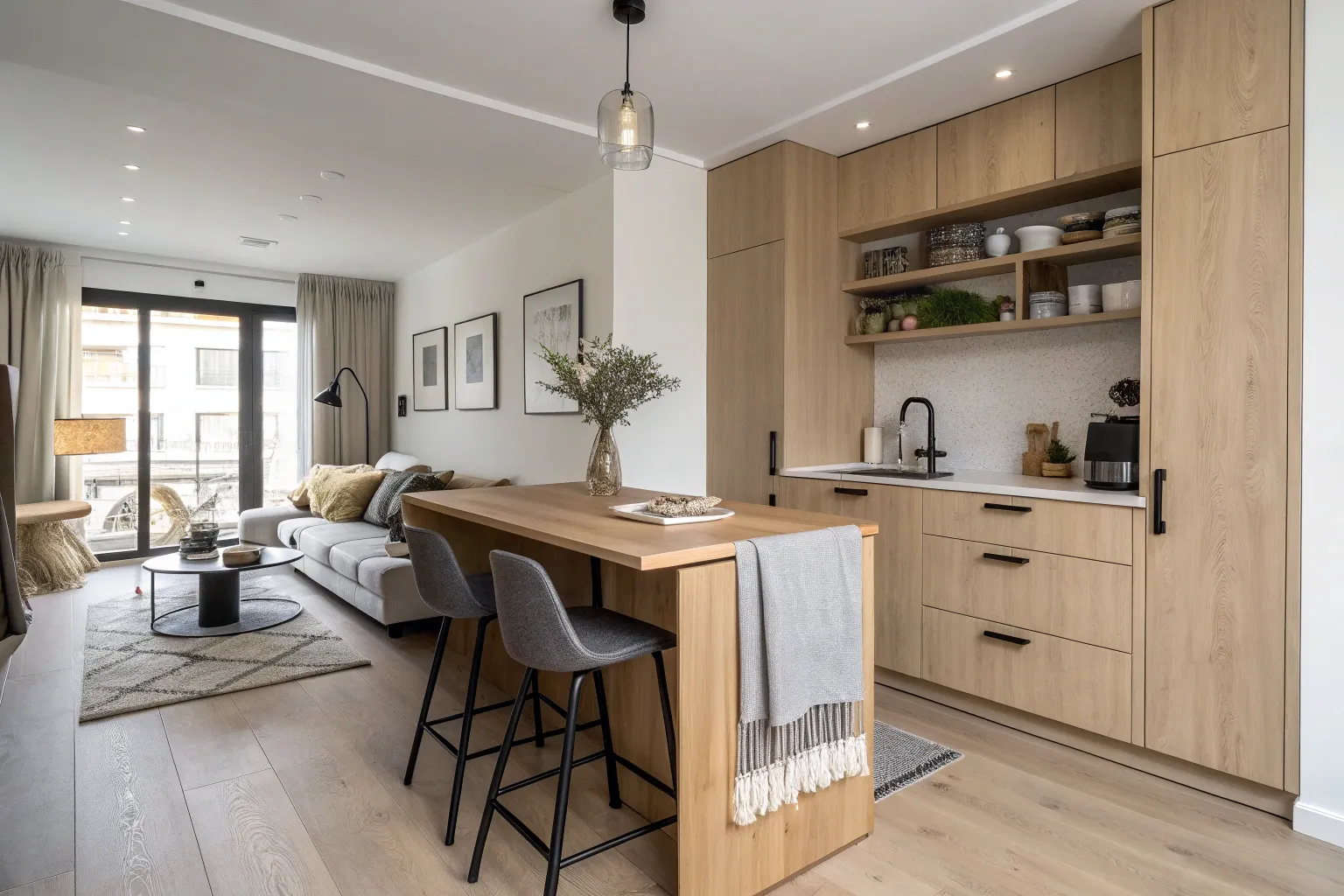 17+ Smart Small Open Floor Plan Ideas for Cozy Living