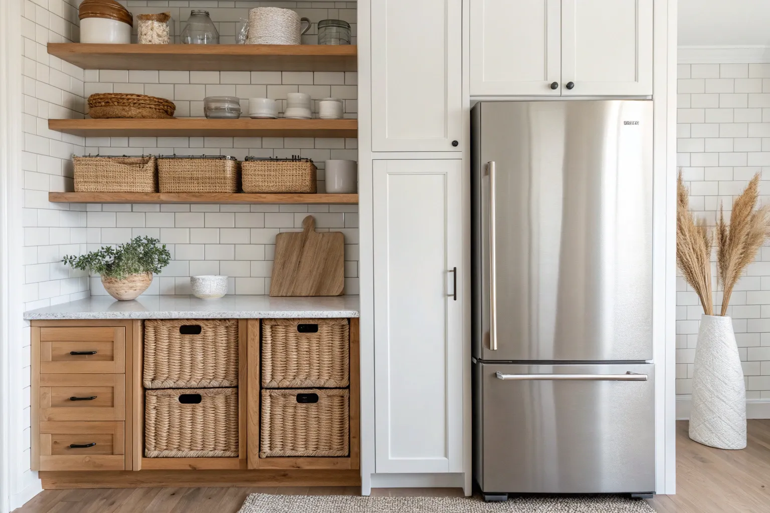 8+ Clever Top of Fridge Storage Ideas for Small Spaces